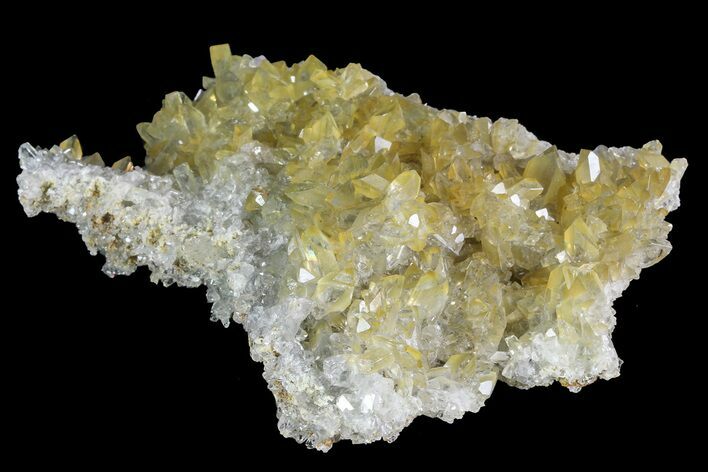 Plate Of Gemmy, Chisel Tipped Barite Crystals - Mexico #84405